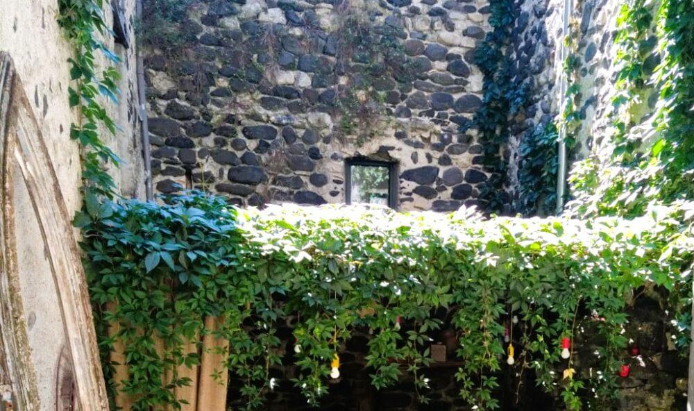 Treillis plante grimpante pour terrasse, réalisé par Cametal & Co