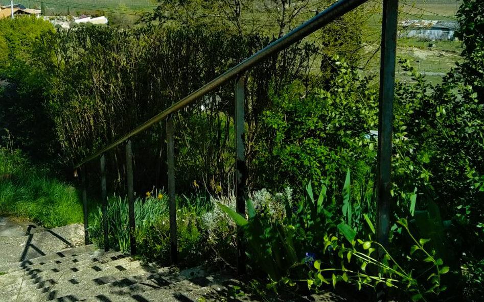 Garde corps pour escalier extérieur